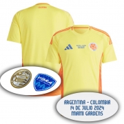 2024 Americas Cup Colombia Home FInal Soccer Jersey